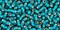 Toho 11/0 Round Japanese Seed Bead, TR11-27BDF, Silver Lined Frost Teal